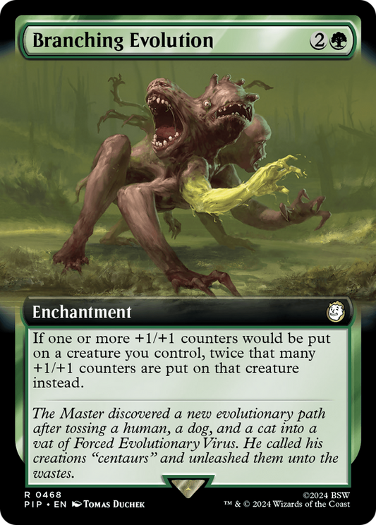 Branching Evolution (Extended Art) [Fallout] [Foil]