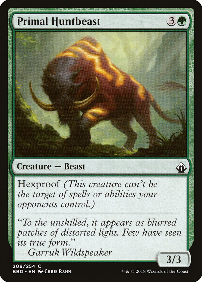 Primal Huntbeast [Battlebond] [Foil]