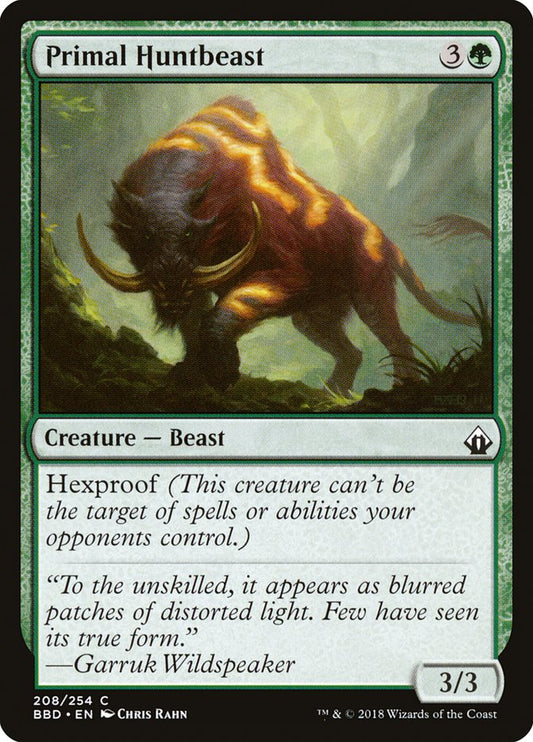 Primal Huntbeast [Battlebond] [Foil]