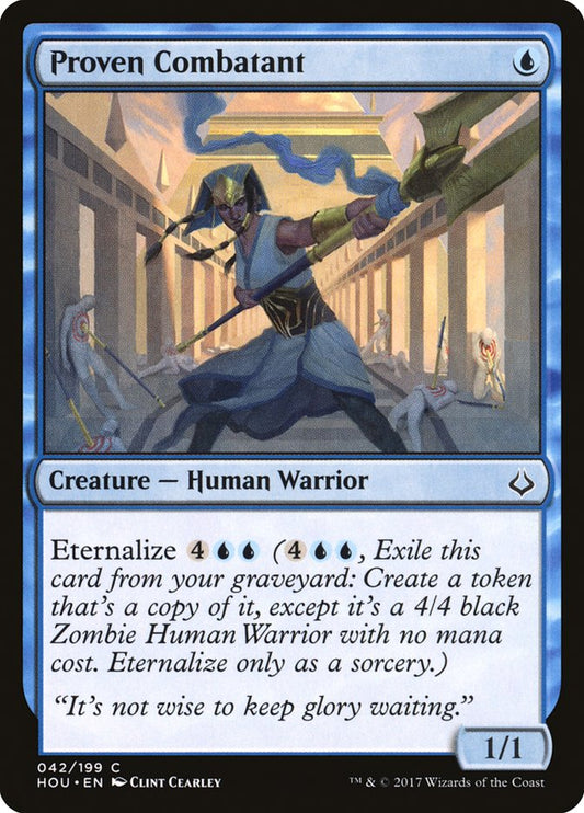 Proven Combatant [Hour of Devastation] [Foil]