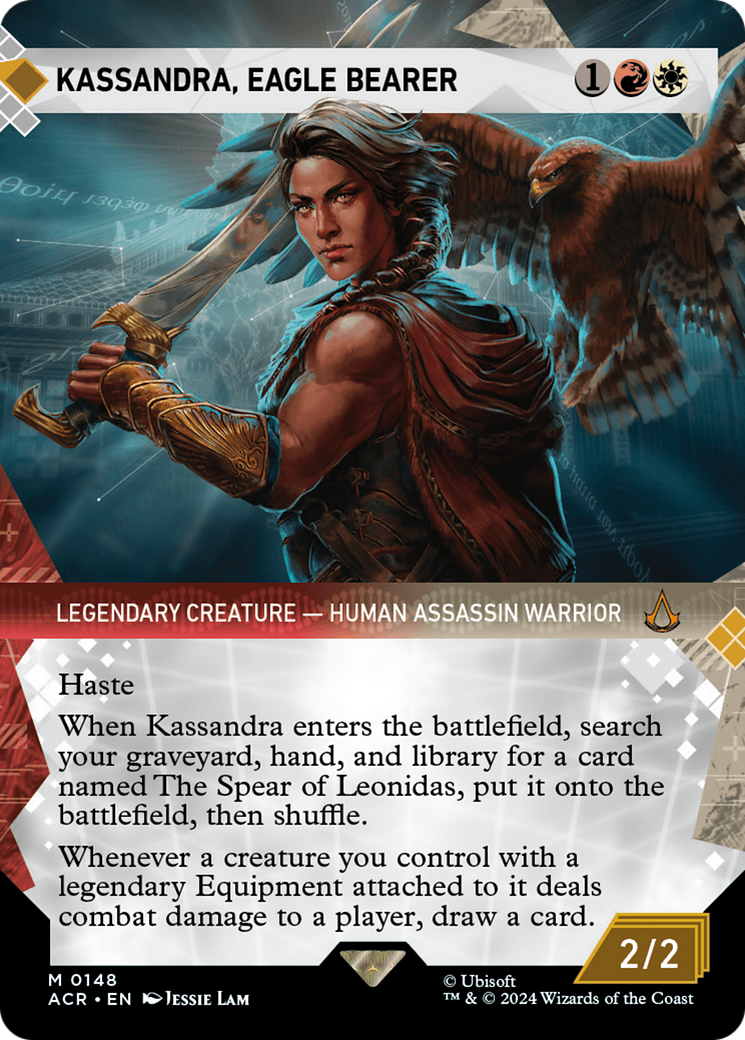 Kassandra, Eagle Bearer (Showcase) [Assassin's Creed] [Foil]