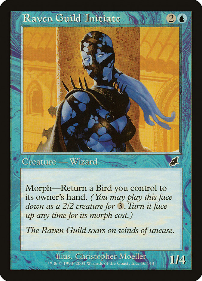 Raven Guild Initiate [Scourge] [Foil]