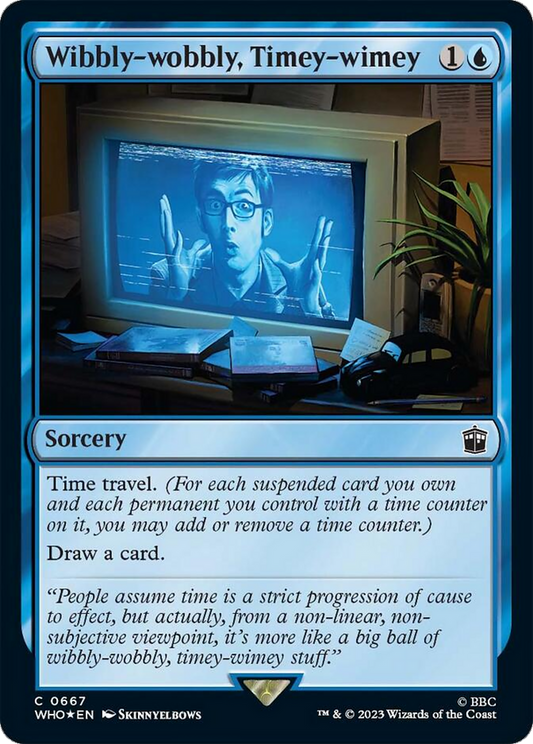 Wibbly-wobbly, Timey-wimey (Surge Foil) [Doctor Who] [Foil]
