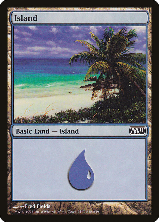 Island (236) [Core Set 2011]