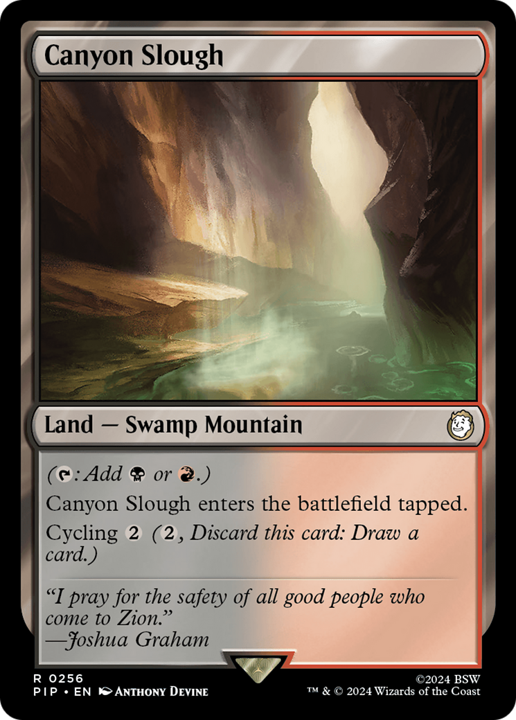 Canyon Slough [Fallout] [Foil]