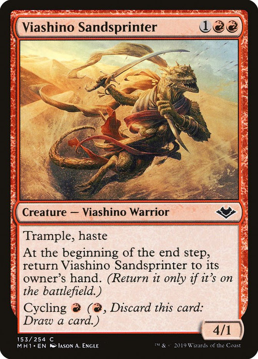 Viashino Sandsprinter [Modern Horizons] [Foil]
