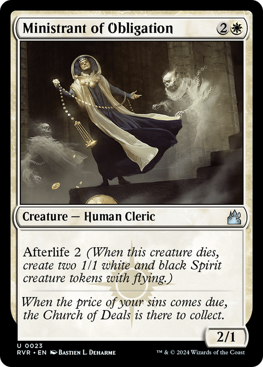 Ministrant of Obligation [Ravnica Remastered] [Foil]