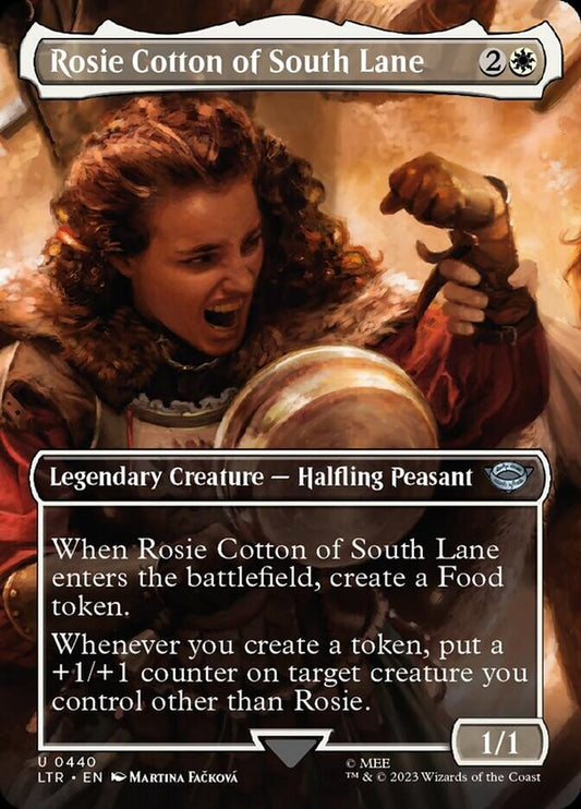 Rosie Cotton of South Lane (Borderless Alternate Art) [The Lord of the Rings: Tales of Middle-Earth] [Foil]