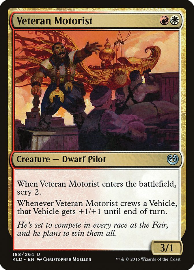 Veteran Motorist [Kaladesh] [Foil]