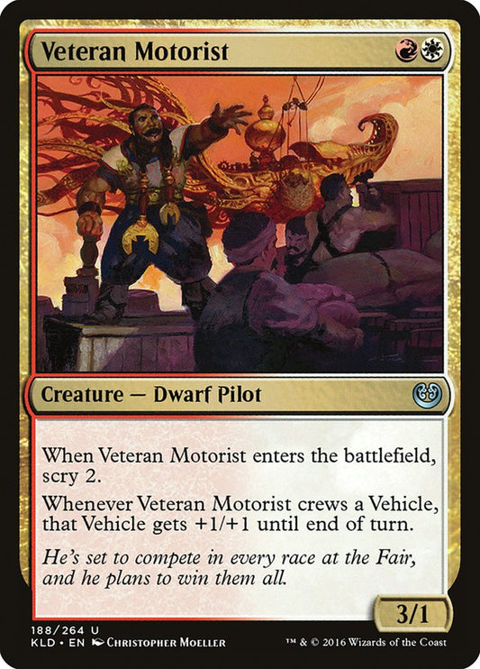 Veteran Motorist [Kaladesh] [Foil]