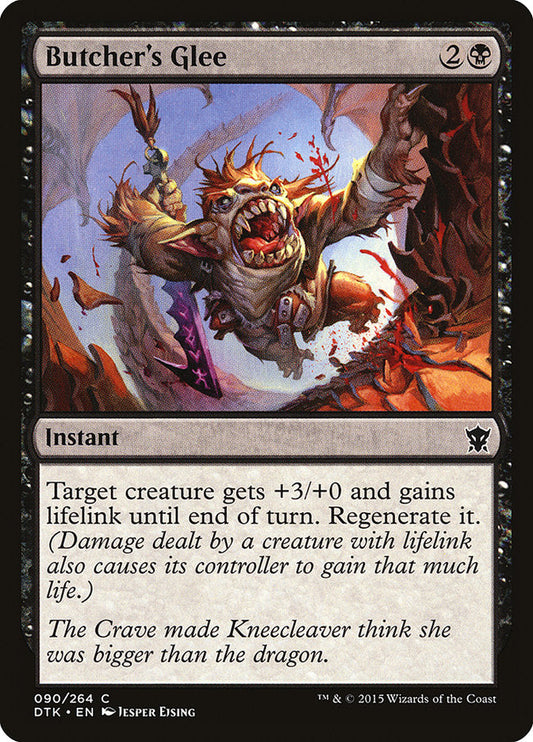 Butcher's Glee [Dragons of Tarkir] [Foil]