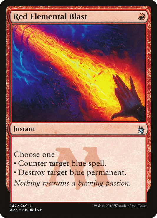 Red Elemental Blast [Masters 25] [Foil]