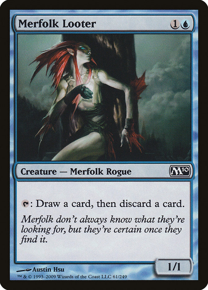 Merfolk Looter [Core Set 2010]