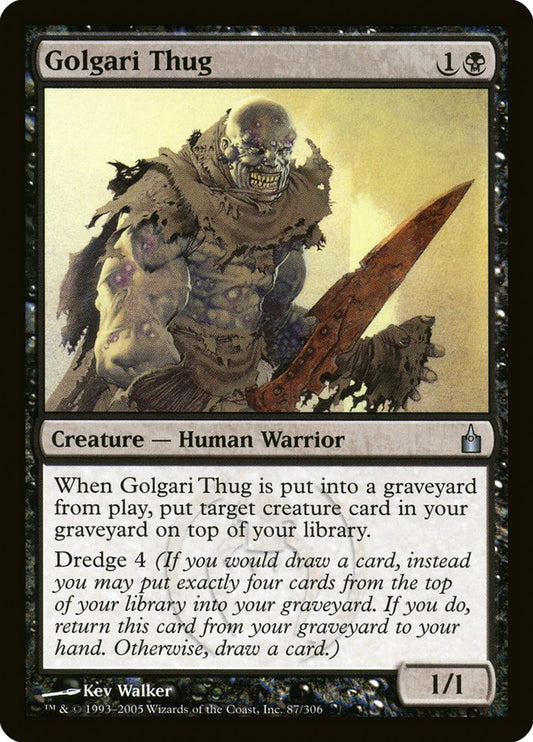 Golgari Thug [Ravnica: City of Guilds] [Foil]