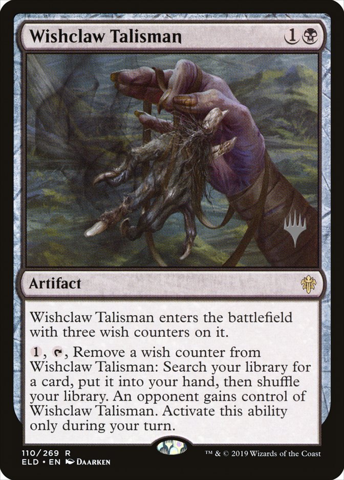Wishclaw Talisman (Promo Pack) [Throne of Eldraine Promos] [Foil]