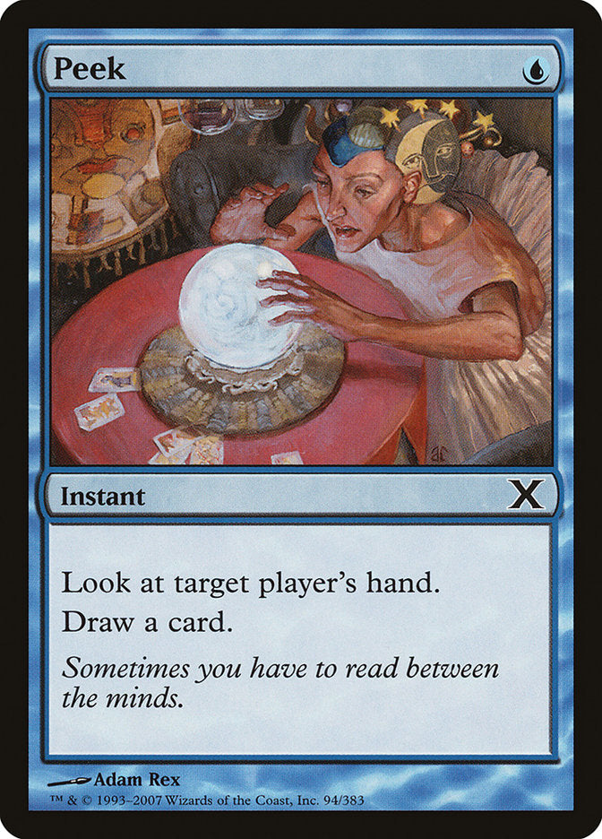 Peek [Tenth Edition] [Foil]