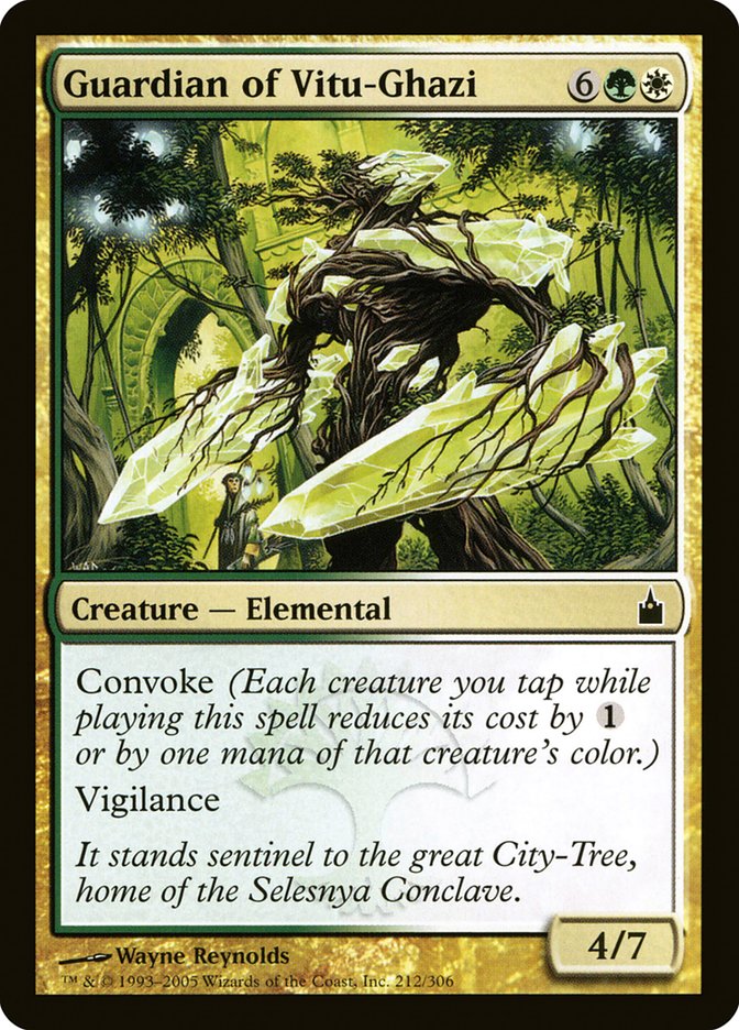 Guardian of Vitu-Ghazi [Ravnica: City of Guilds] [Foil]
