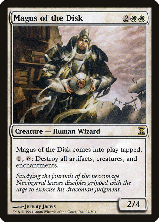 Magus of the Disk [Time Spiral] [Foil]
