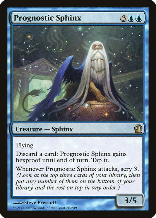 Prognostic Sphinx [Theros] [Foil]