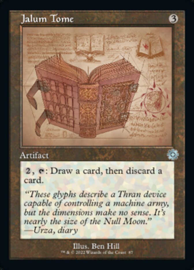 Jalum Tome (Retro Schematic) [The Brothers' War Retro Artifacts] [Foil]