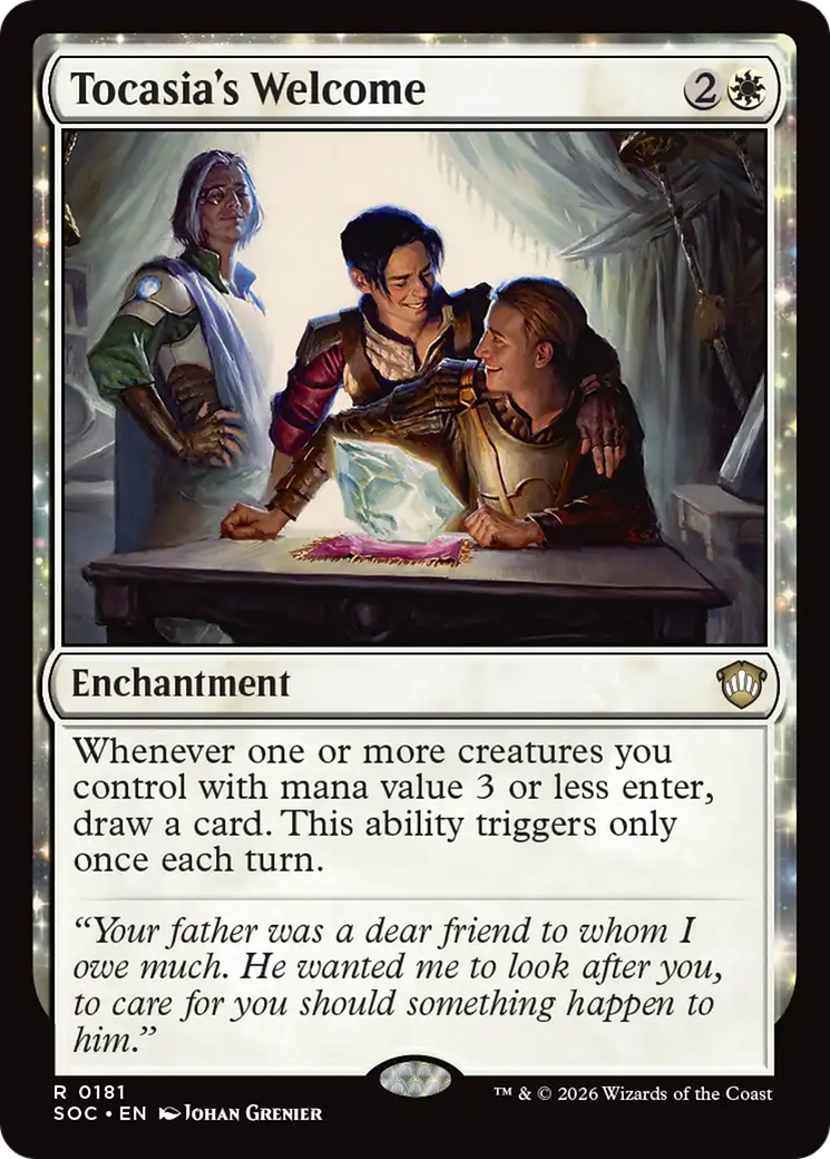 Tocasia's Welcome [Secrets of Strixhaven Commander] [Foil]