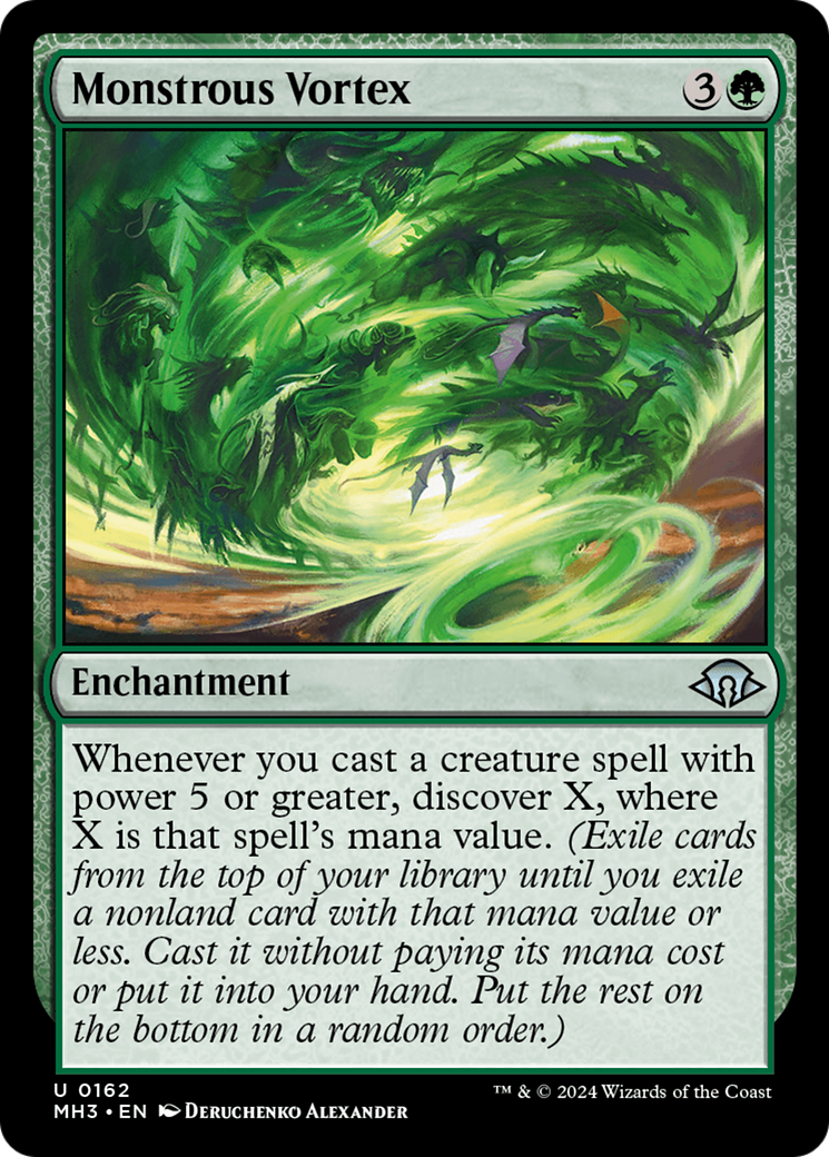 Monstrous Vortex [Modern Horizons 3] [Foil]