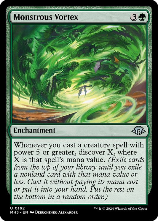 Monstrous Vortex [Modern Horizons 3] [Foil]