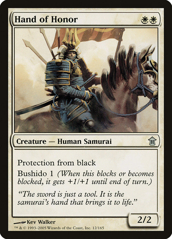 Hand of Honor [Saviors of Kamigawa] [Foil]