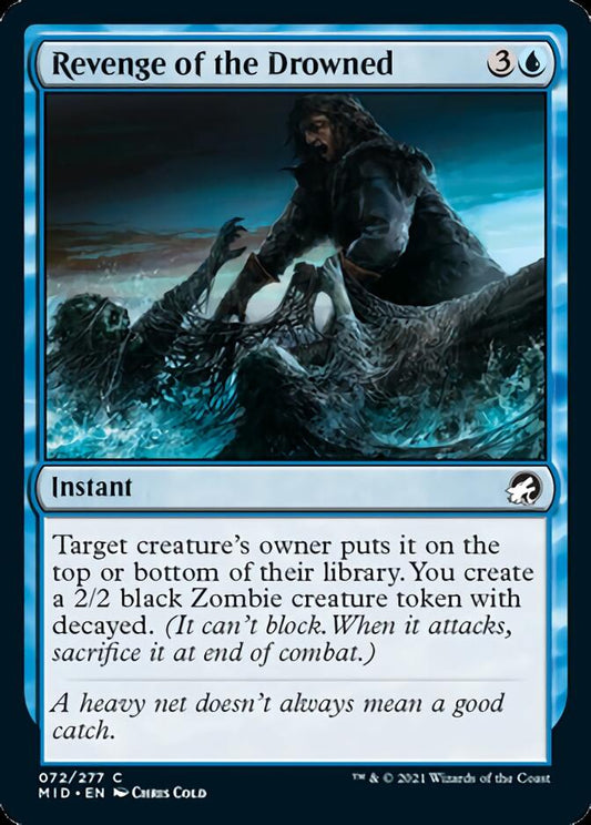 Revenge of the Drowned [Innistrad: Midnight Hunt] [Foil]
