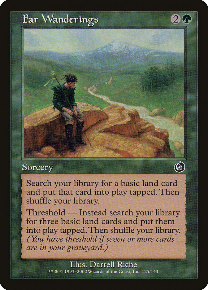 Far Wanderings [Torment] [Foil]