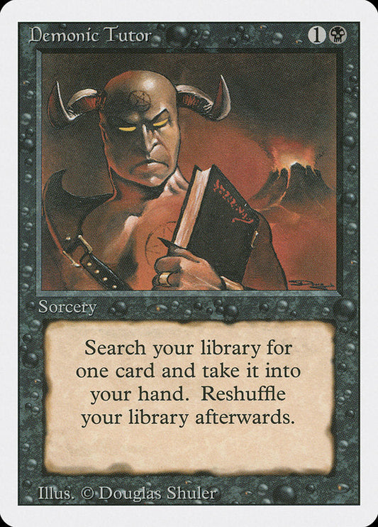 Demonic Tutor [3rd Edition]