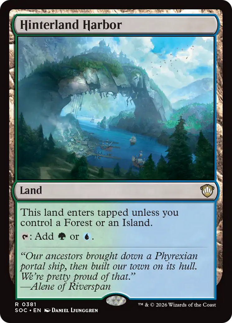 Hinterland Harbor [Secrets of Strixhaven Commander] [Foil]