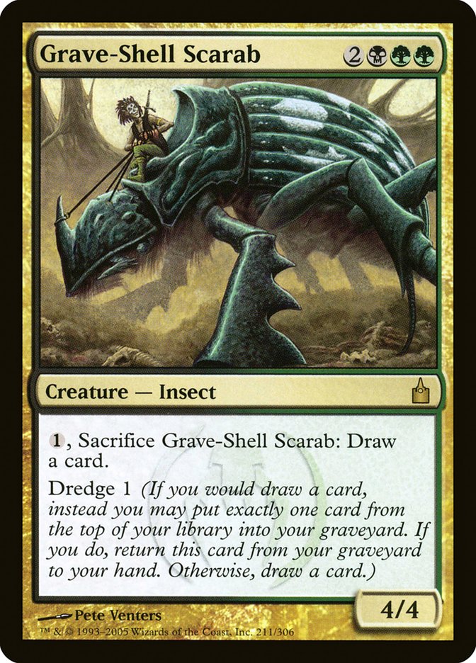Grave-Shell Scarab [Ravnica: City of Guilds] [Foil]