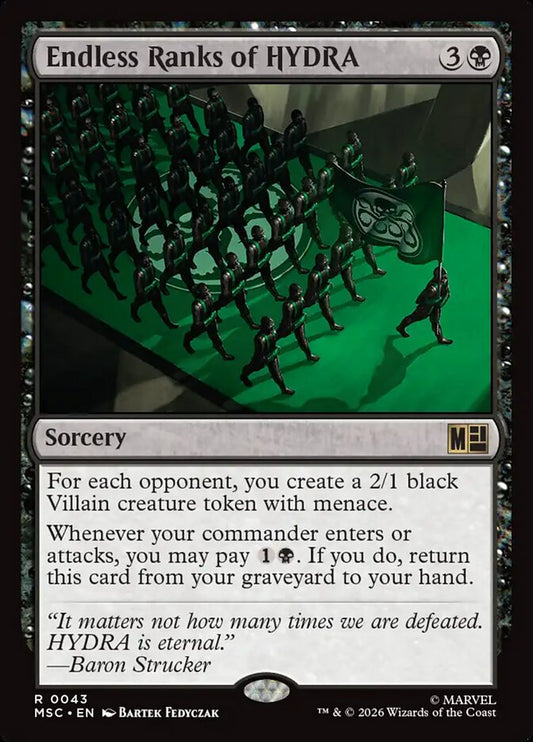 Endless Ranks of HYDRA [Marvel Super Heroes Commander]