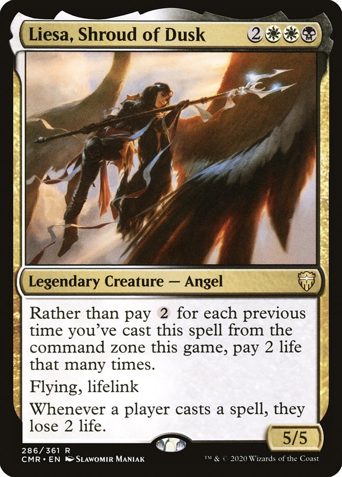 Liesa, Shroud of Dusk [Commander Legends] [Foil]