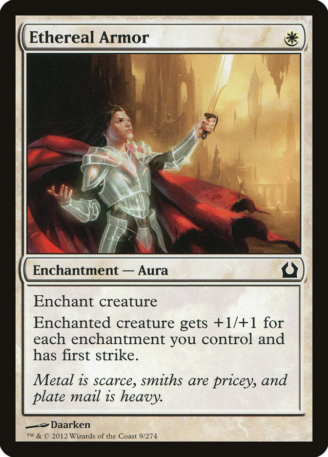 Ethereal Armor [Return to Ravnica] [Foil]