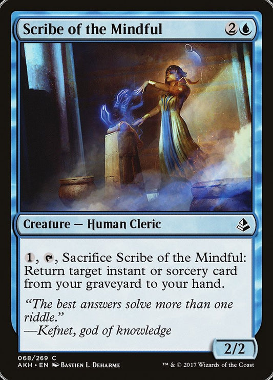 Scribe of the Mindful [Amonkhet] [Foil]