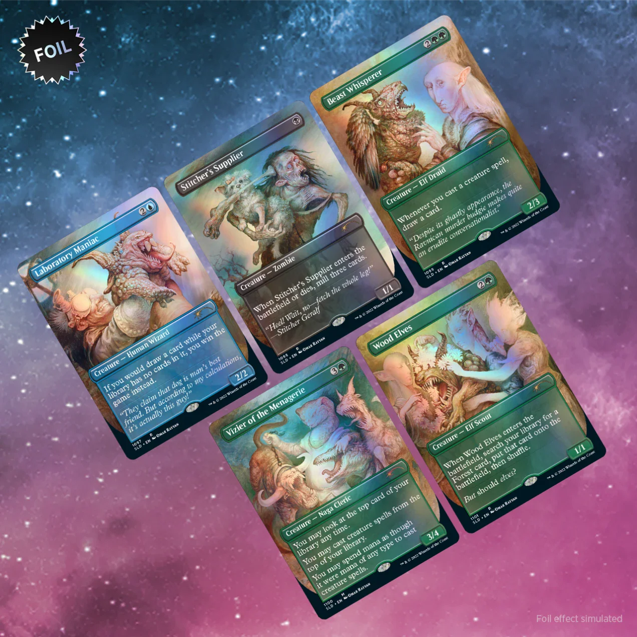 Secret Lair "The Weirdest Pets in the Multiverse" Foil