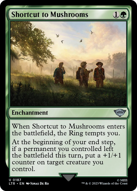 Shortcut to Mushrooms [The Lord of the Rings: Tales of Middle-Earth] [Foil]