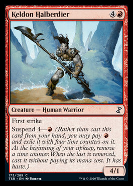 Keldon Halberdier [Time Spiral Remastered] [Foil]