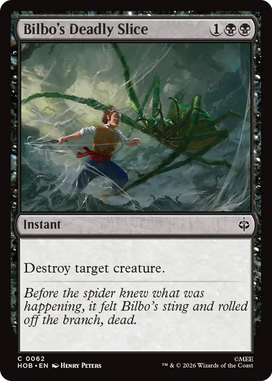Bilbo's Deadly Slice [The Hobbit] [Foil]