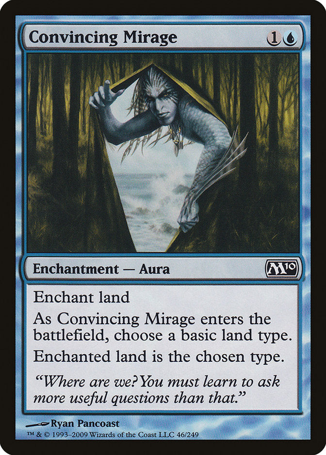 Convincing Mirage [Core Set 2010] [Foil]
