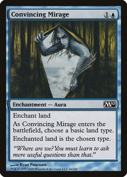 Convincing Mirage [Core Set 2010] [Foil]
