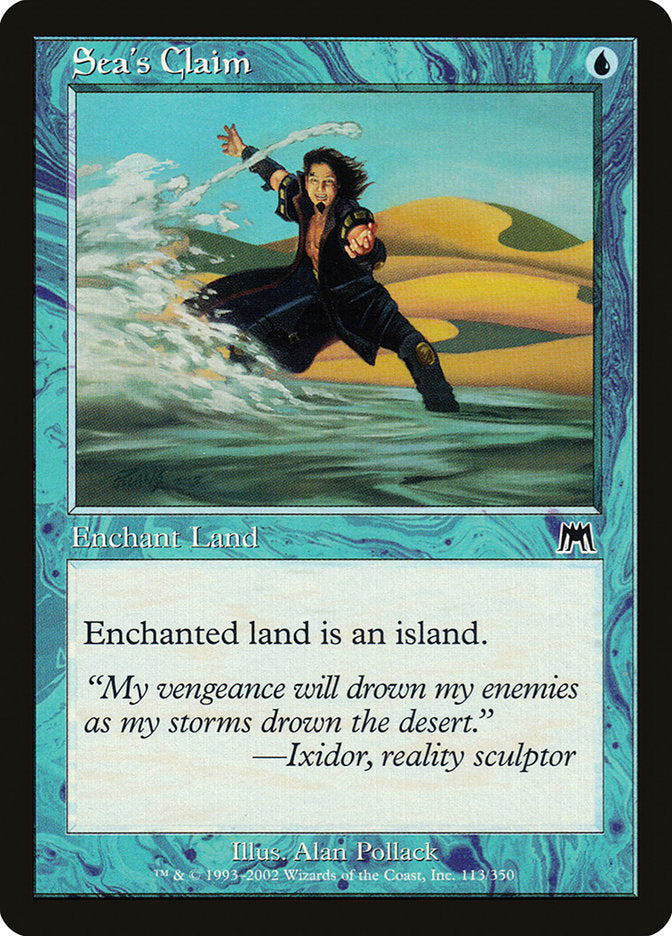 Sea's Claim [Onslaught] [Foil]