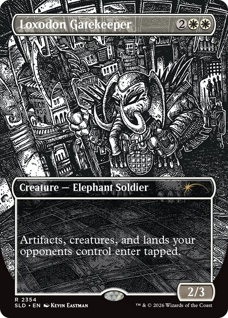 Loxodon Gatekeeper (2354) [Secret Lair Drop Series] [Foil]