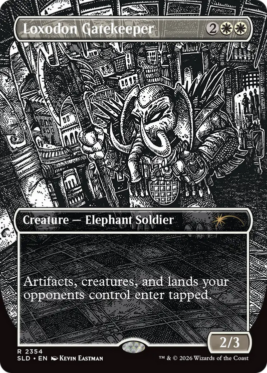 Loxodon Gatekeeper (2354) [Secret Lair Drop Series] [Foil]