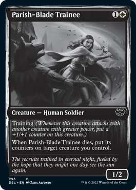 Parish-Blade Trainee [Innistrad: Double Feature] [Foil]