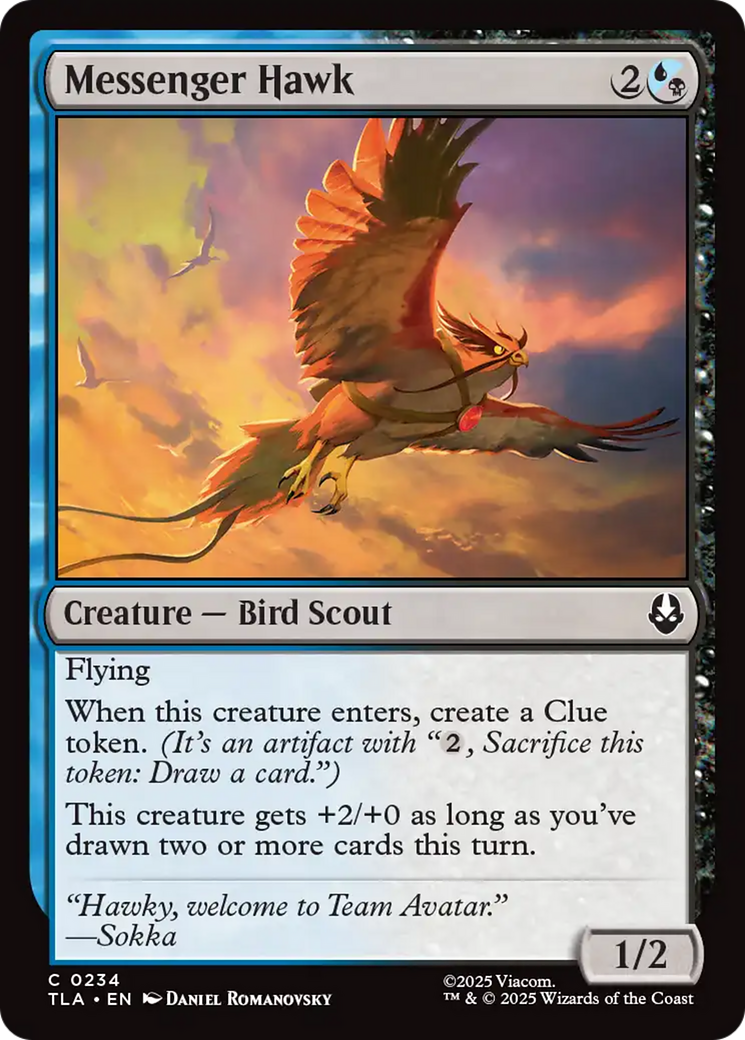 Messenger Hawk [Avatar: The Last Airbender] [Foil]