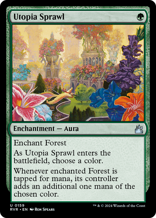 Utopia Sprawl [Ravnica Remastered] [Foil]
