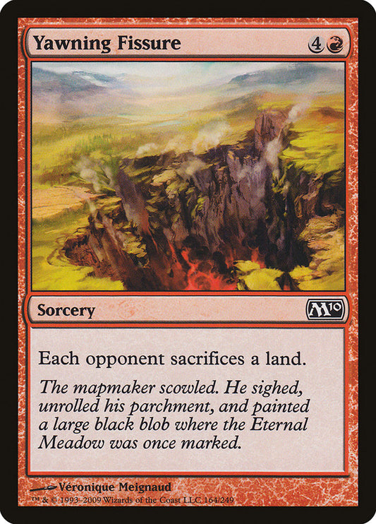 Yawning Fissure [Core Set 2010] [Foil]